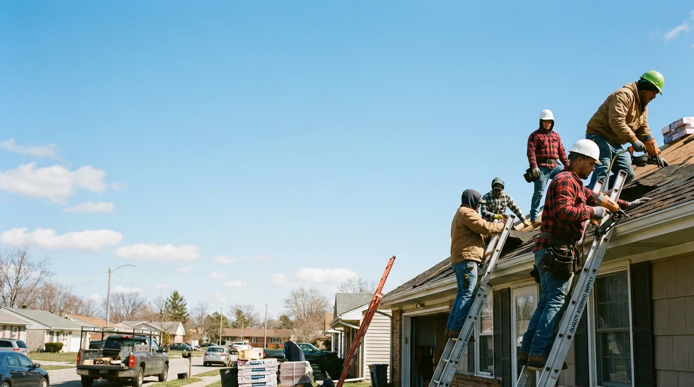 Roofing in Pulaski, WI near me